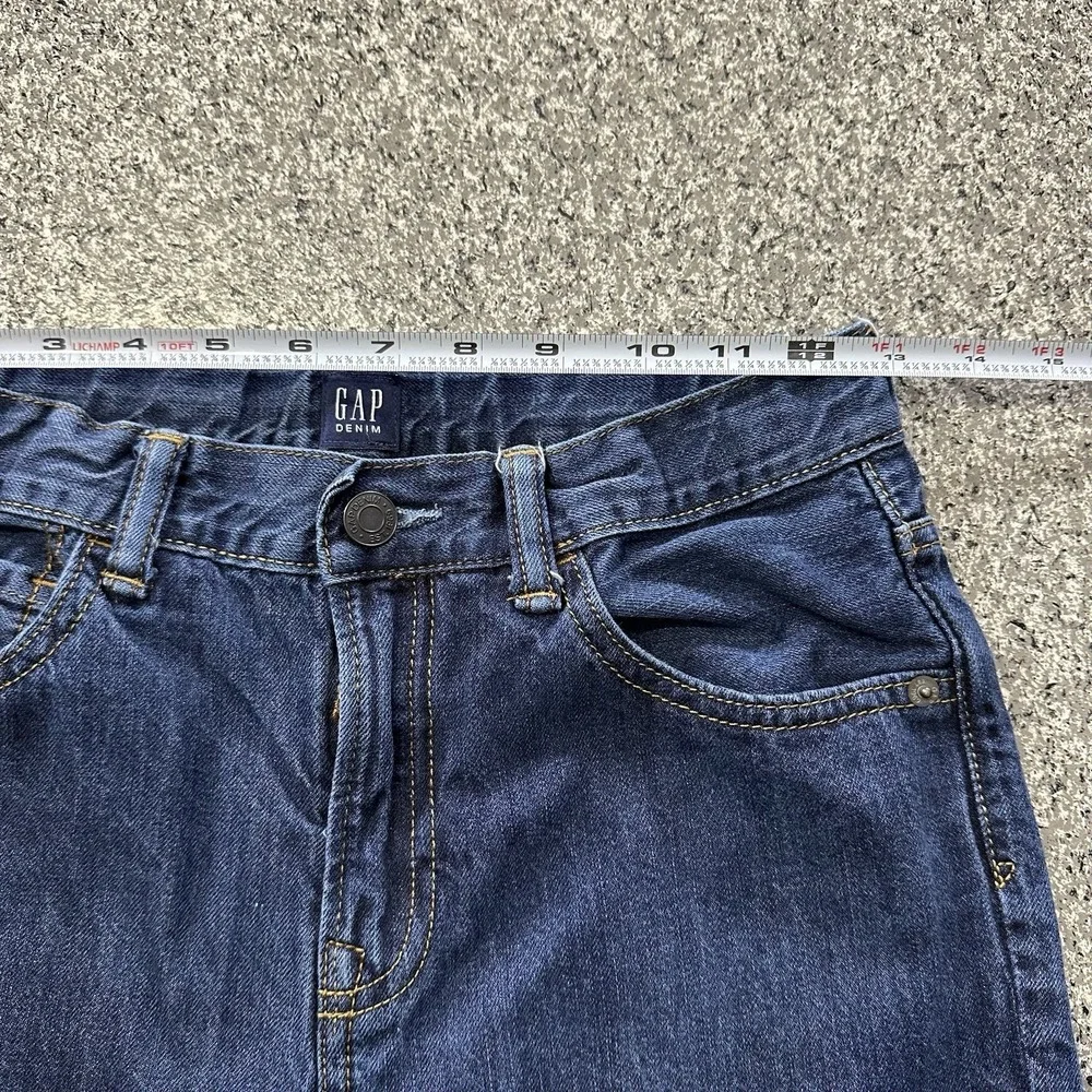 Gap Jeans Boys 16x30 Regular Original Straight Adjustable Waist Kids Denim